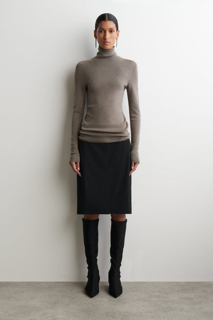 Sparkly Seamless Wool Top