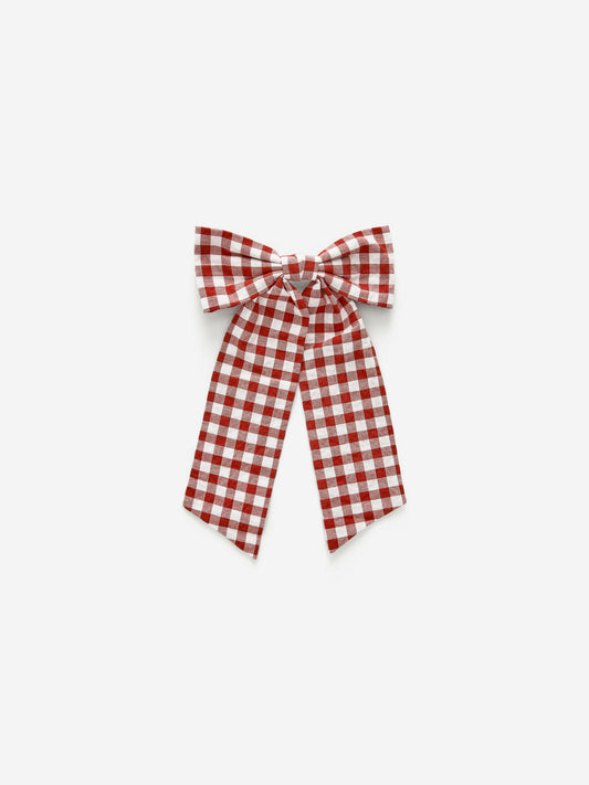 Seersucker Hair Bow