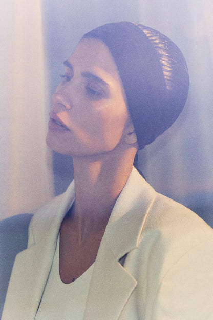 Single-breasted bouclé blazer