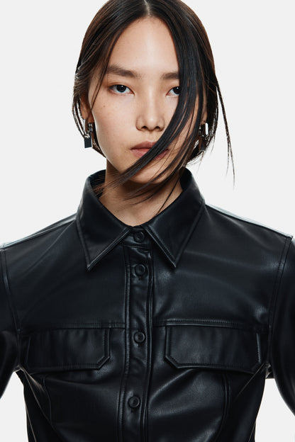 Coated shirt