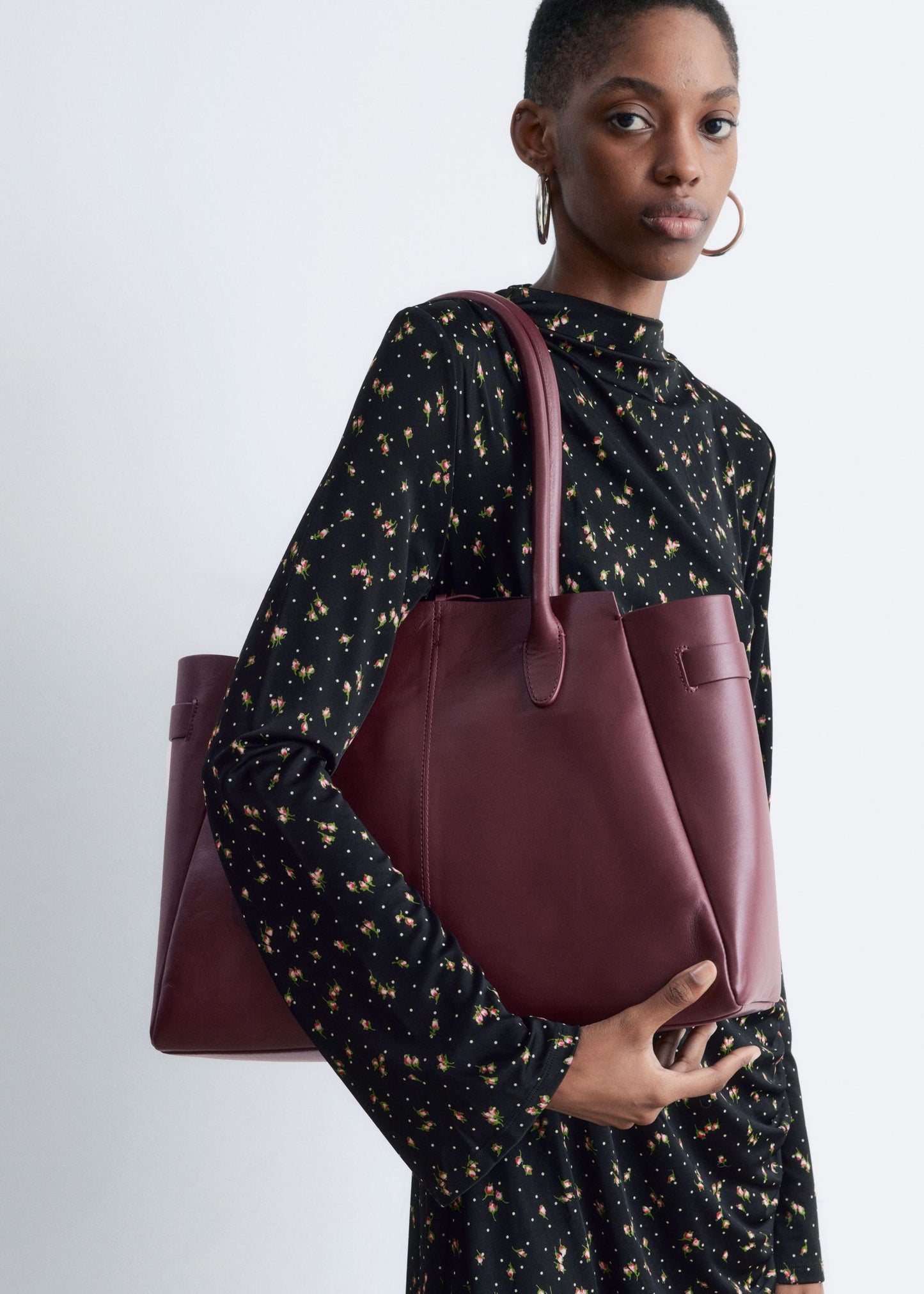 Suede Tote Bag