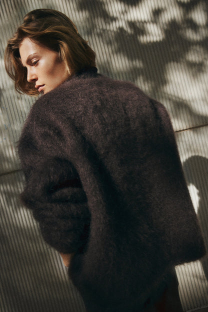 Mohair-blend jumper