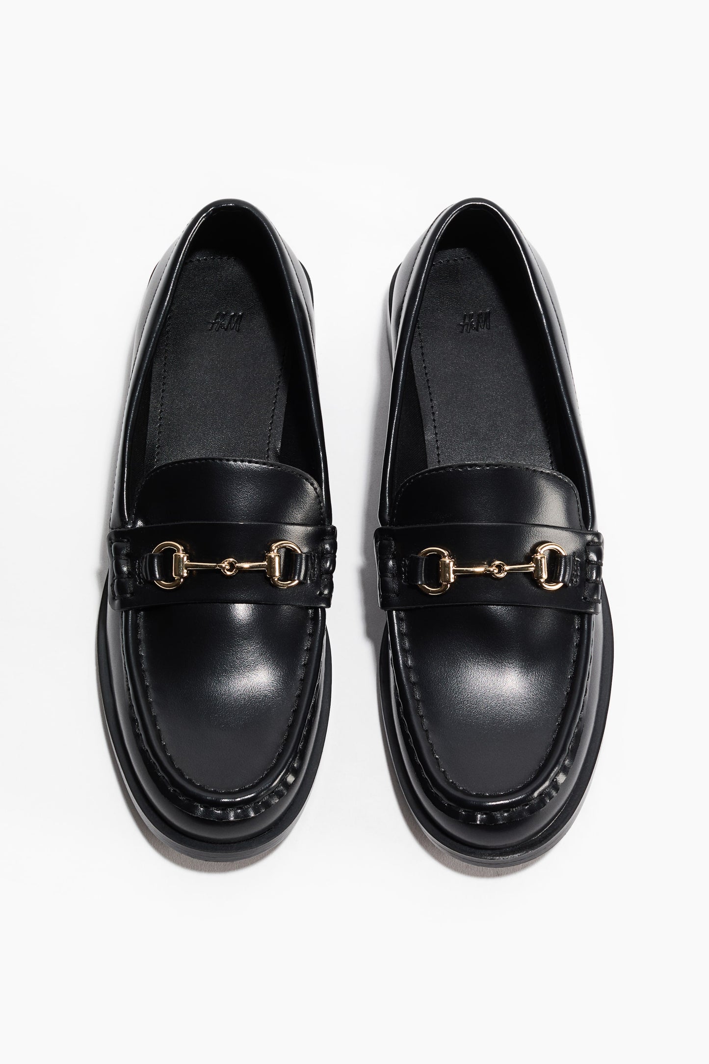 Faux Leather Loafers