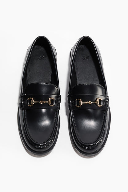 Faux Leather Loafers