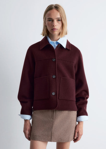 Collared Wool Jacket