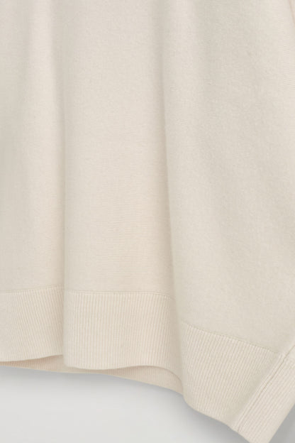 Rounded Double-Faced Wool Jumper