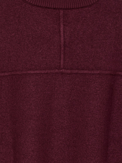 Boiled Wool Cardigan