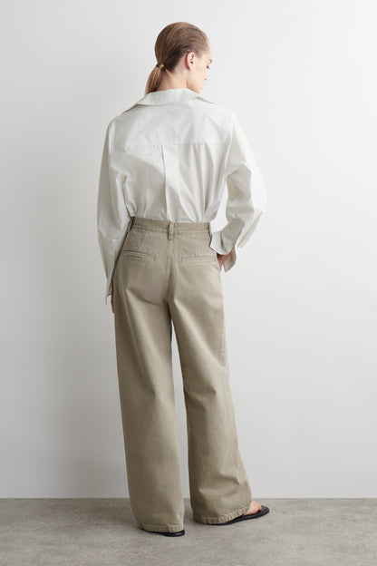 Raw Denim Trousers