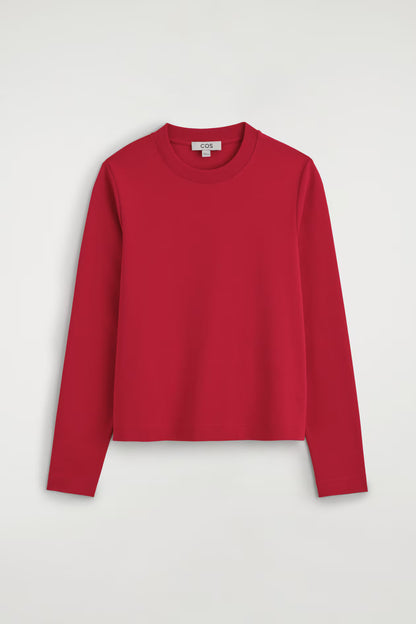 Clean Cut Long-Sleeved T-shirt
