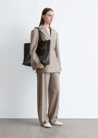 Tapered  Merino-Wool Blazer
