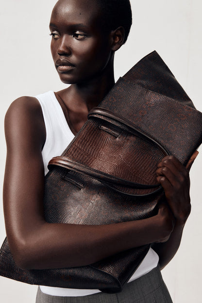 Monument Leather Tote Bag