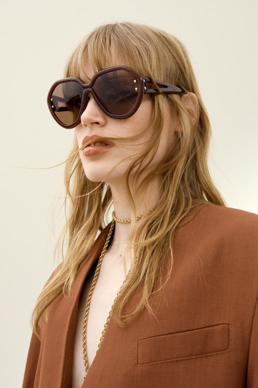 Angular sunglasses