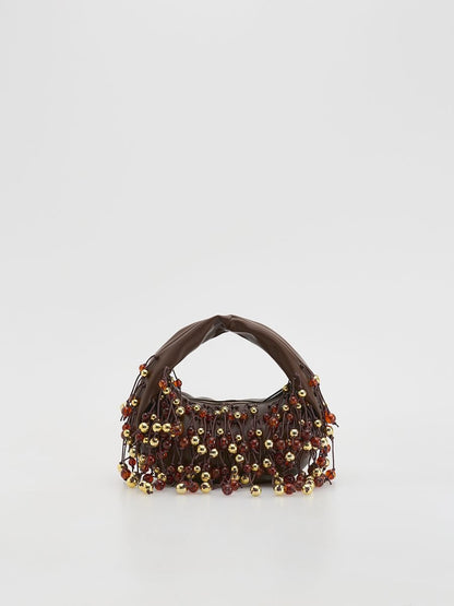 Bag with rhinestones