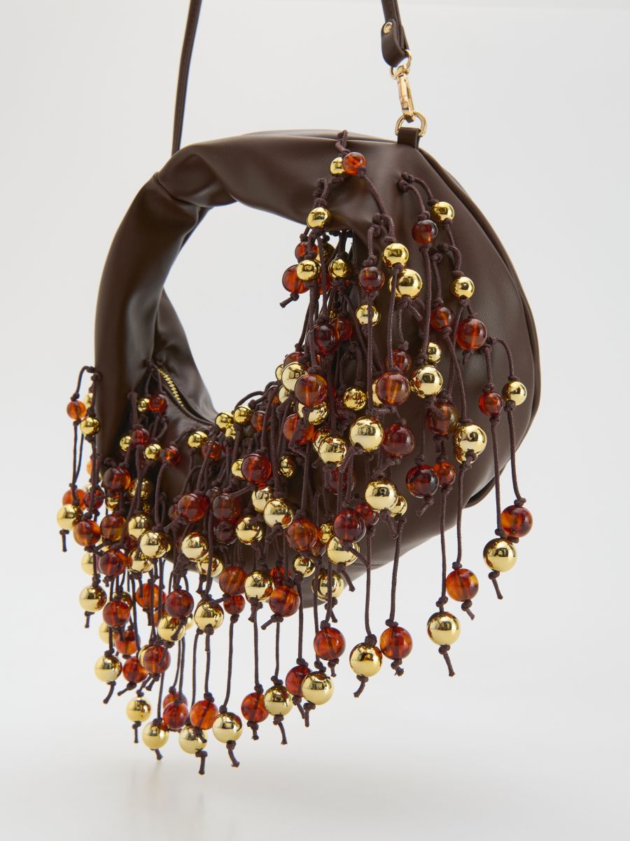 Bag with rhinestones