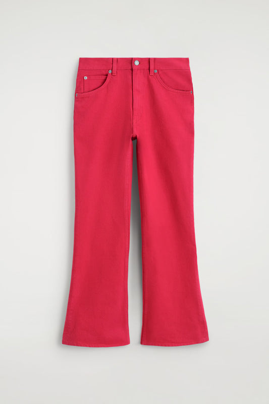 Valley Cropped Bootcut Jeans