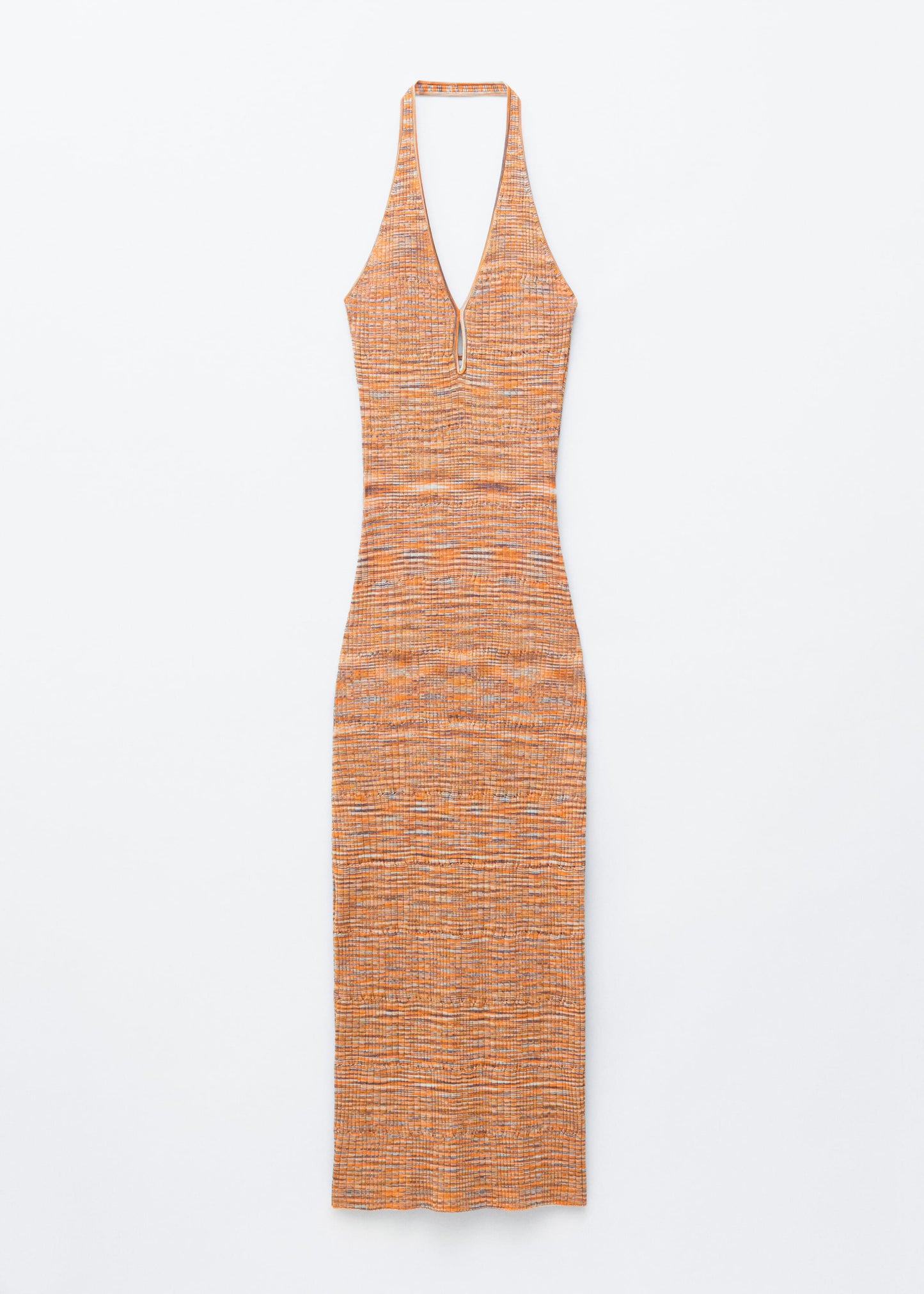 Spacedye Halterneck Midi Dress