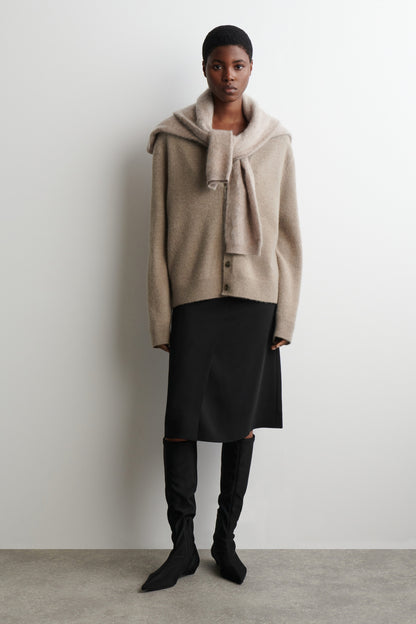 Pointed Scuba Knee Sock Boots