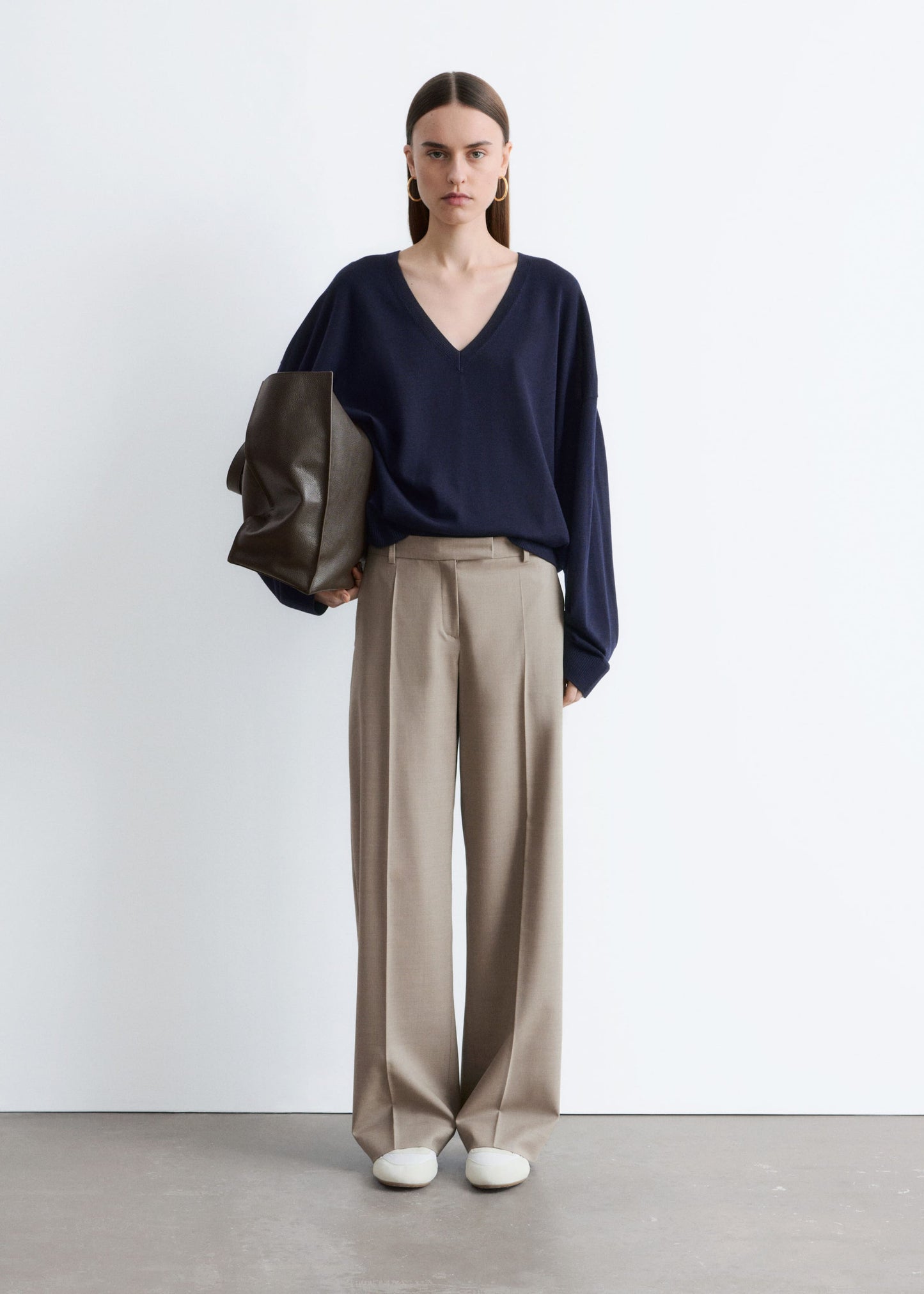 Wool Press-Crease Trousers