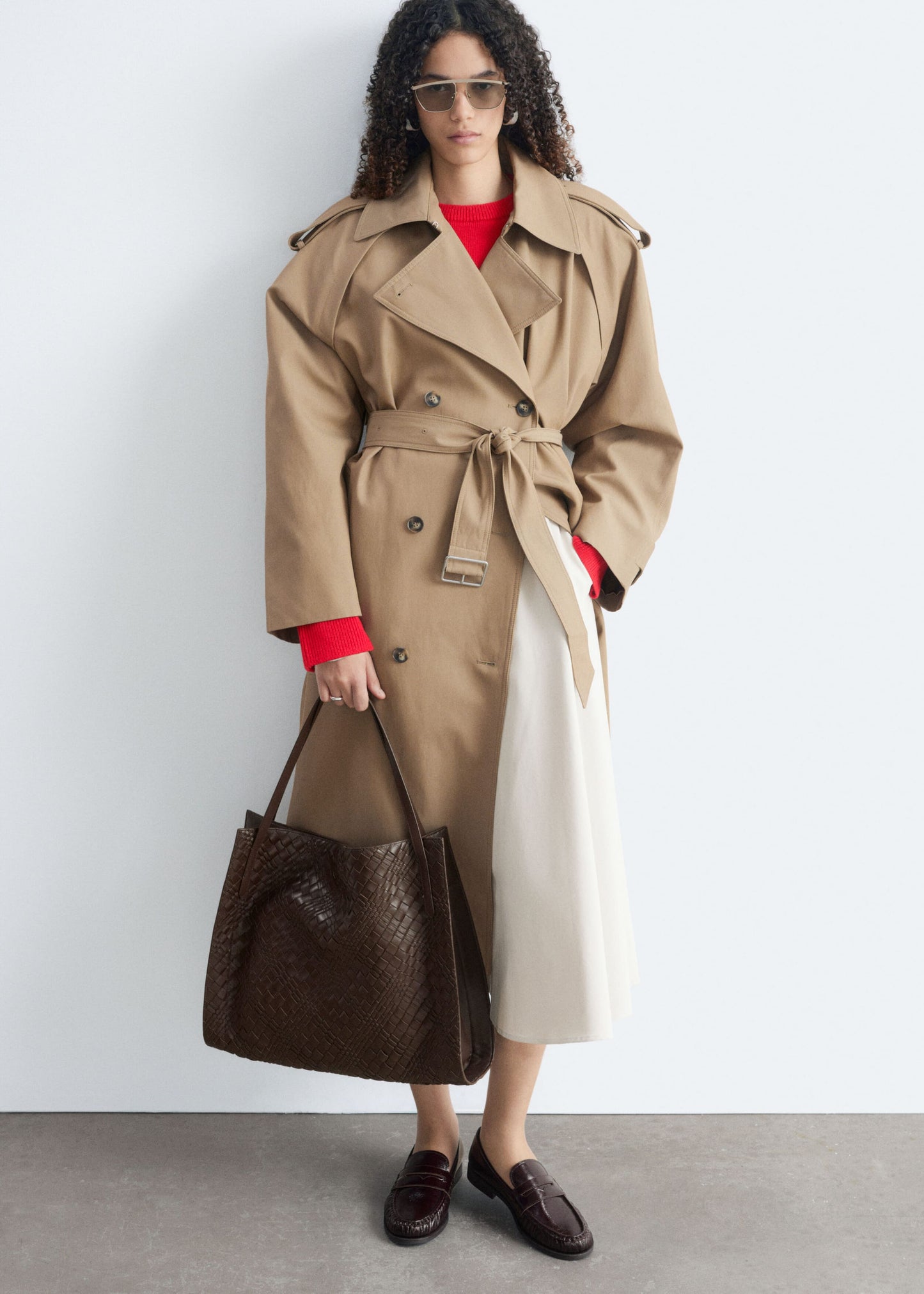 Relaxed Trench Coat