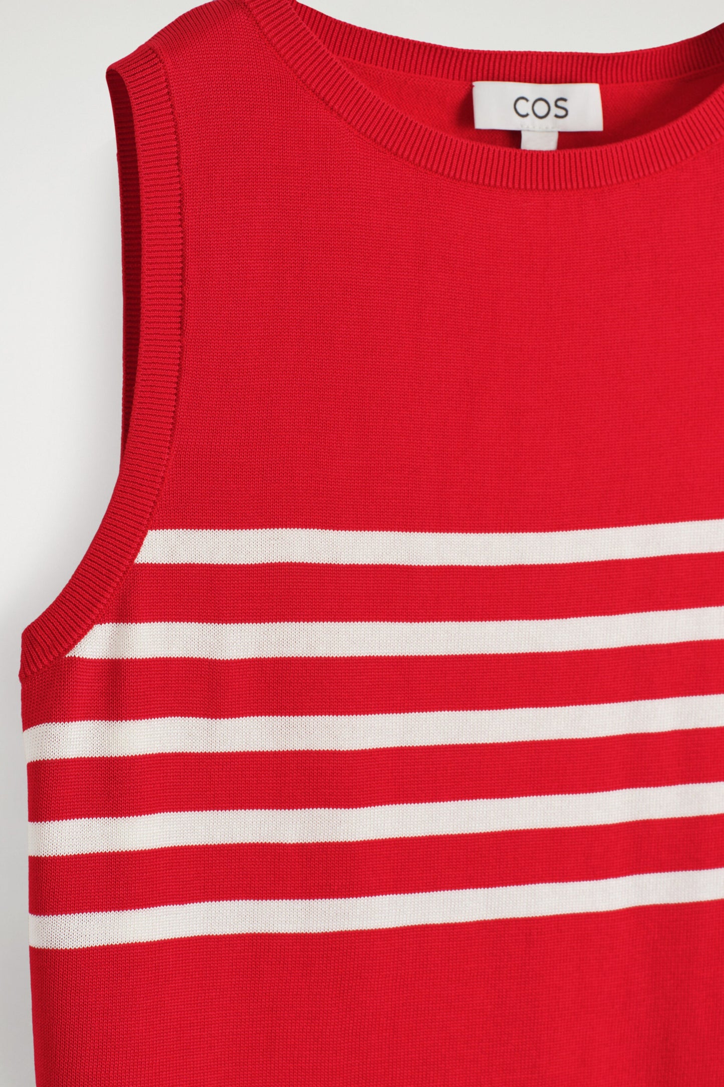 Striped Knitted Tank Top