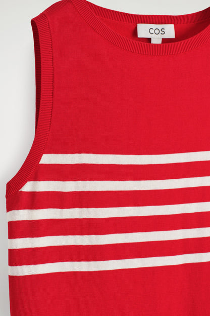 Striped Knitted Tank Top