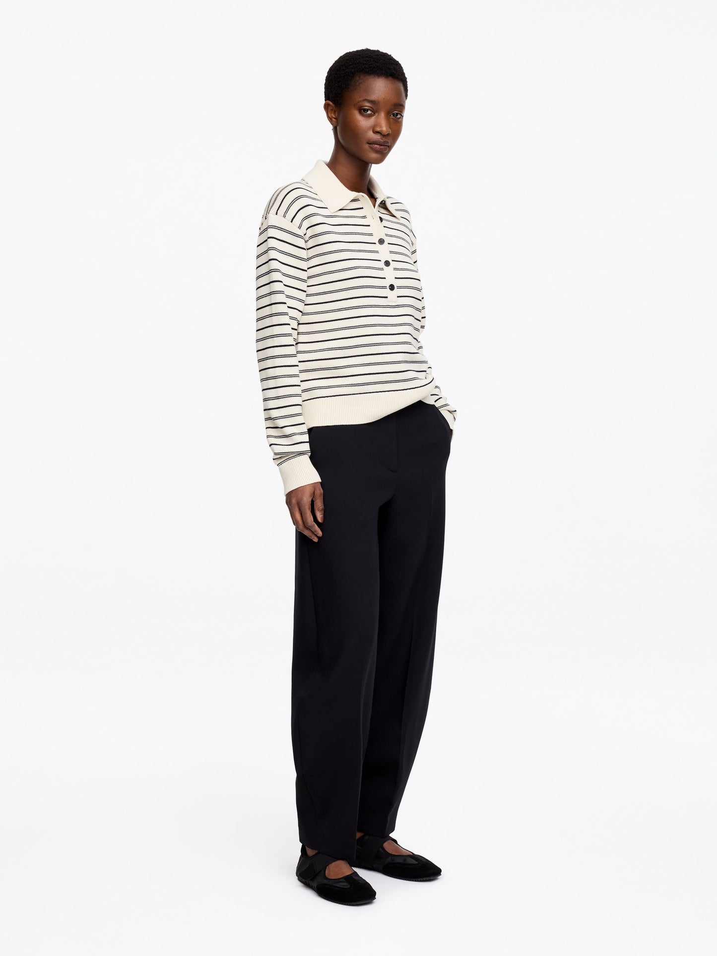 Knitted Polo Shirt