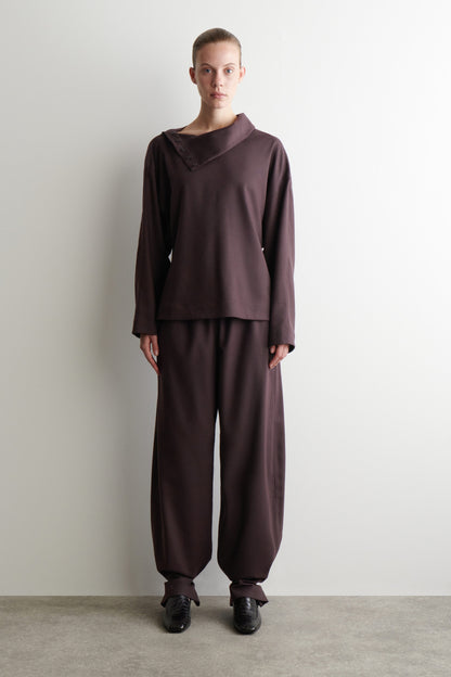 Wool-Flannel Top