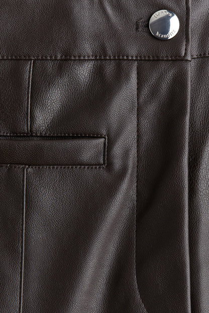 Coated trousers