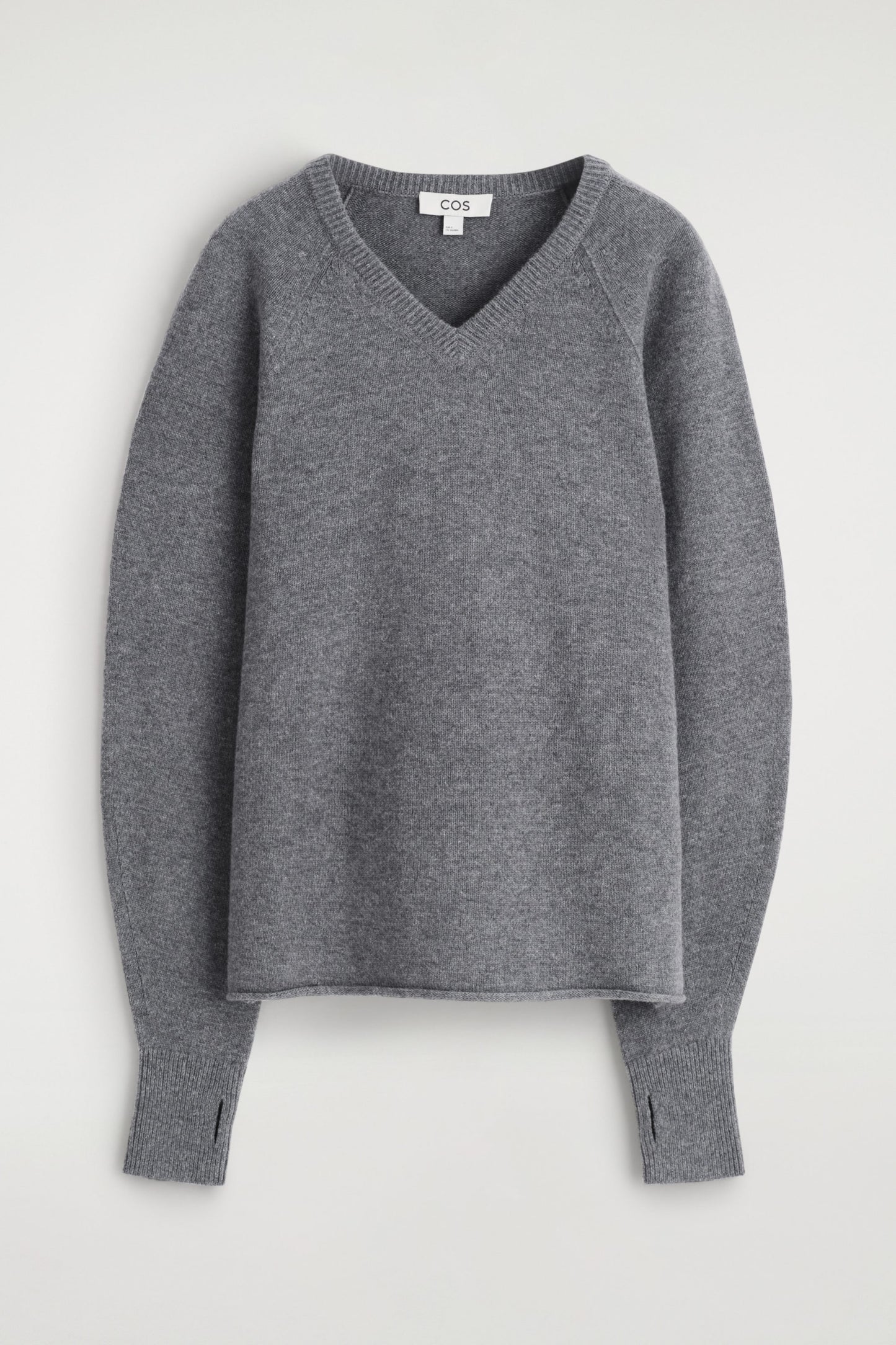 Merino Wool V-Neck Jumper