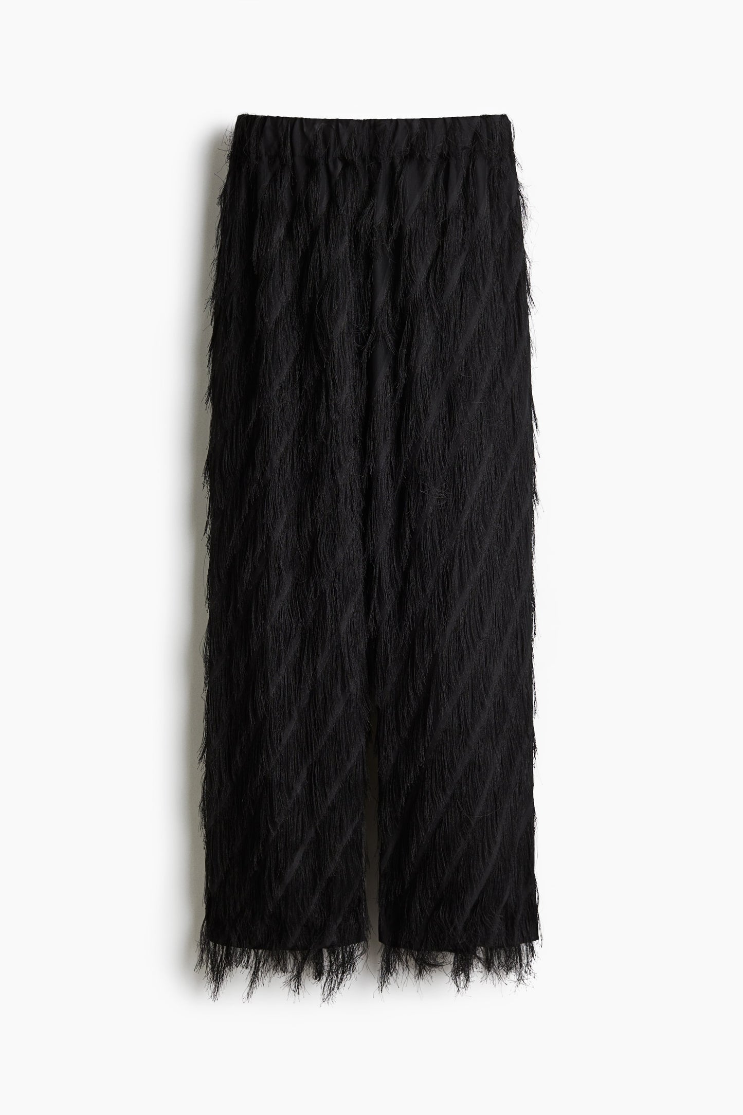 Fringed trousers