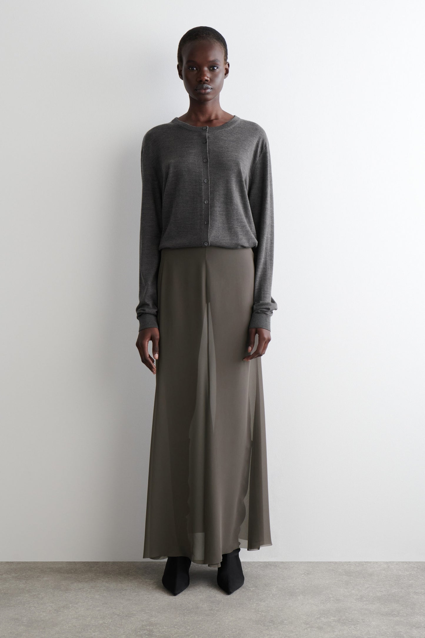 Merino Wool Cardigan Body