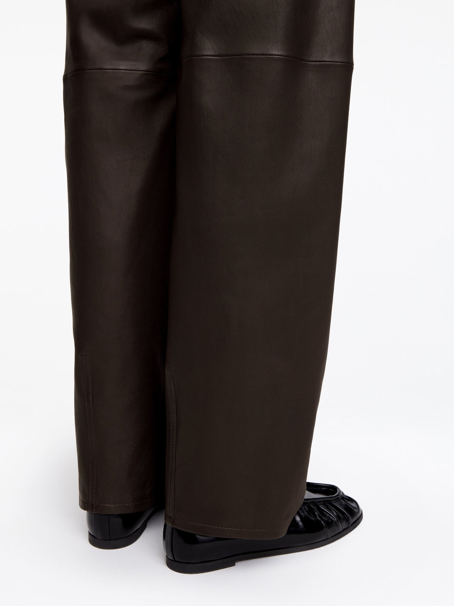 Barrel Leather Trousers