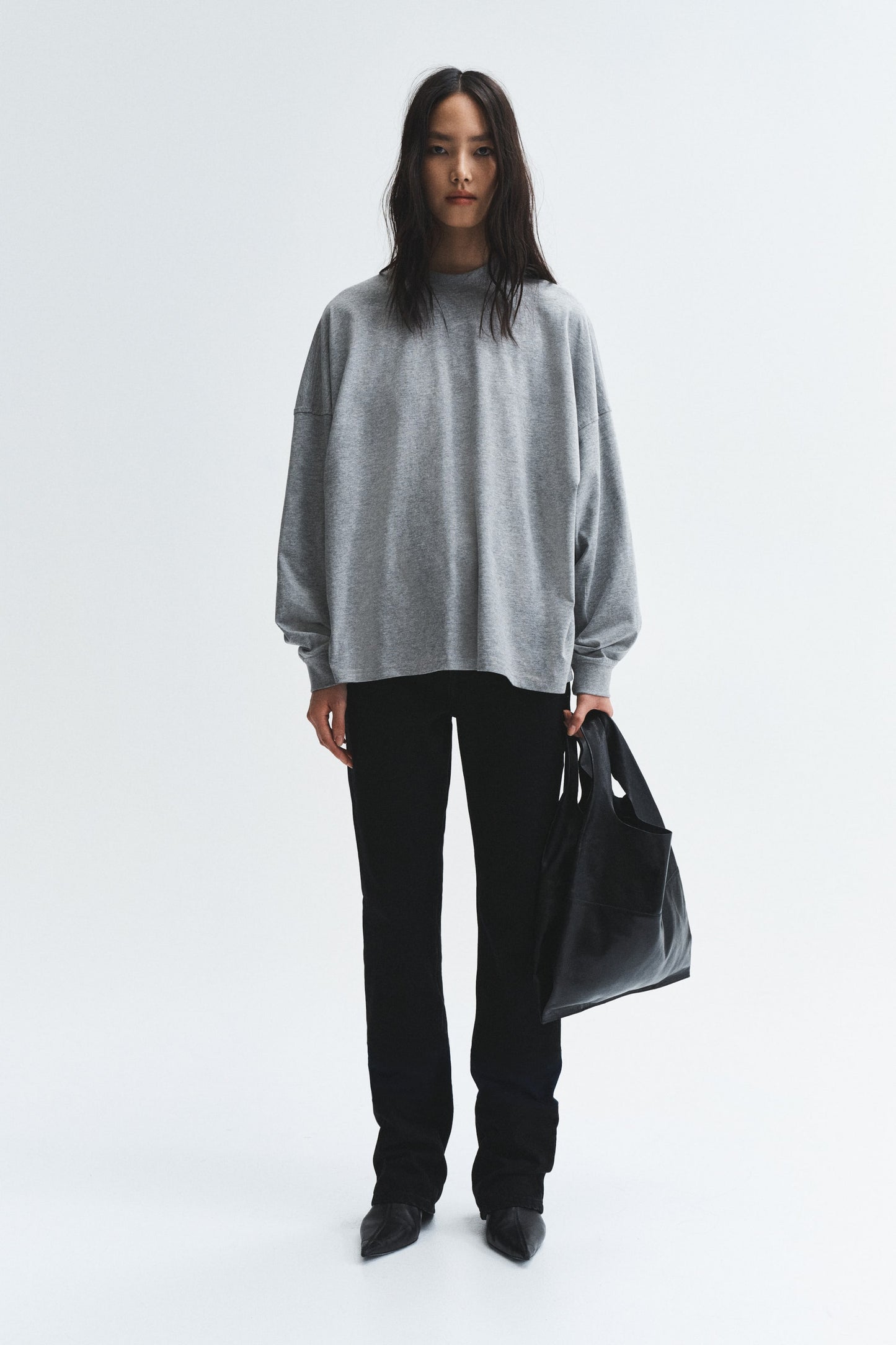Crew-neck top