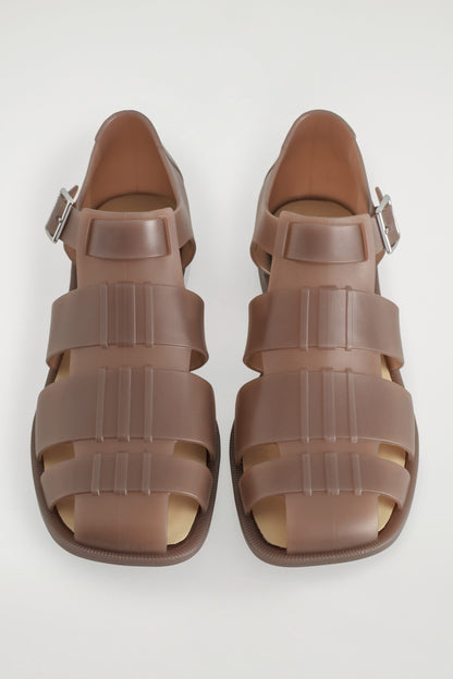 Jelly fisherman sandals