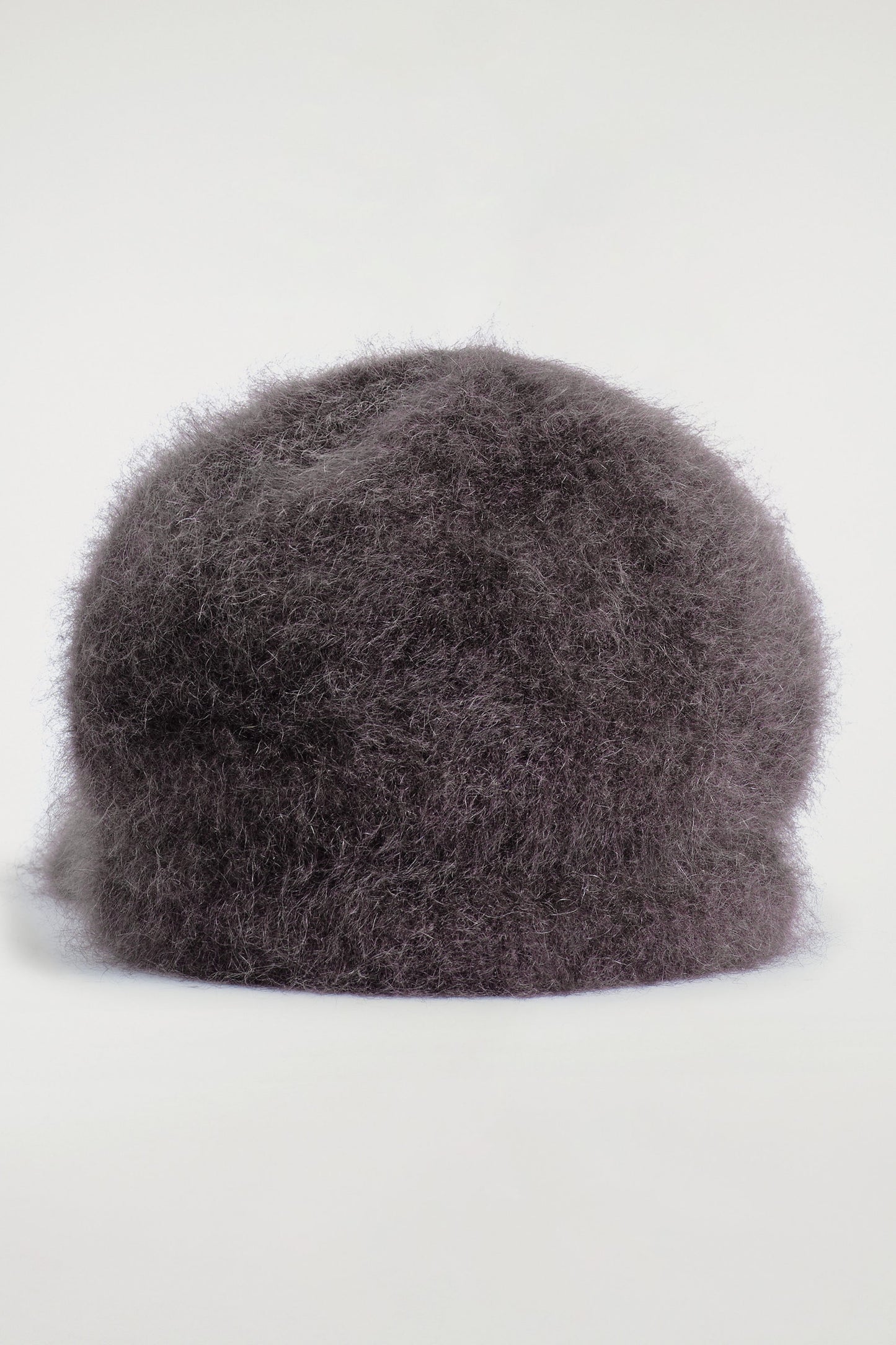 Brushed-Cashmere Baseball Cap