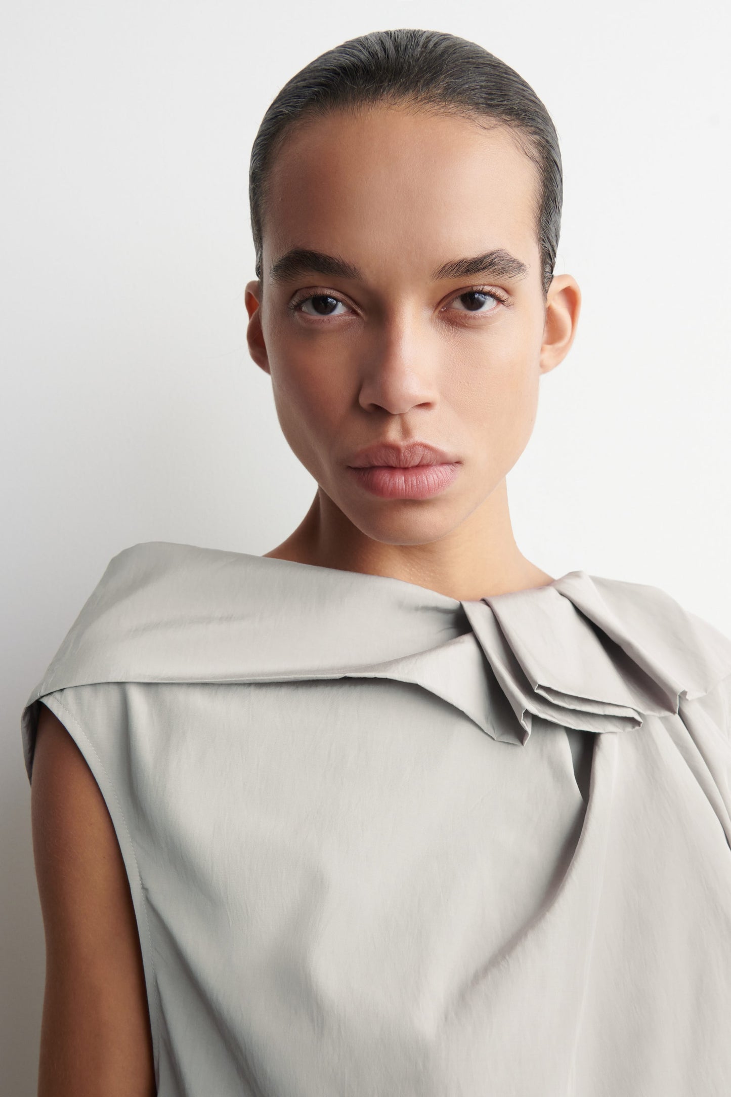 Oversized Draped Top
