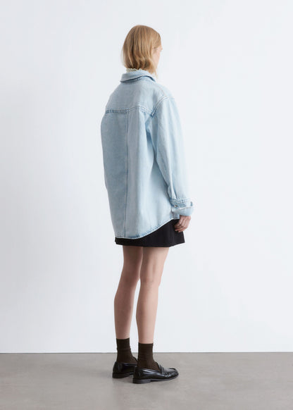 Oversized Denim Shirt