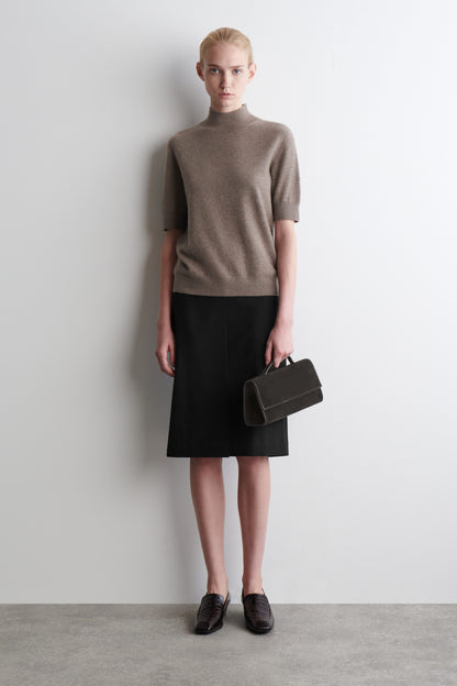 Gallery Suede Clutch Bag