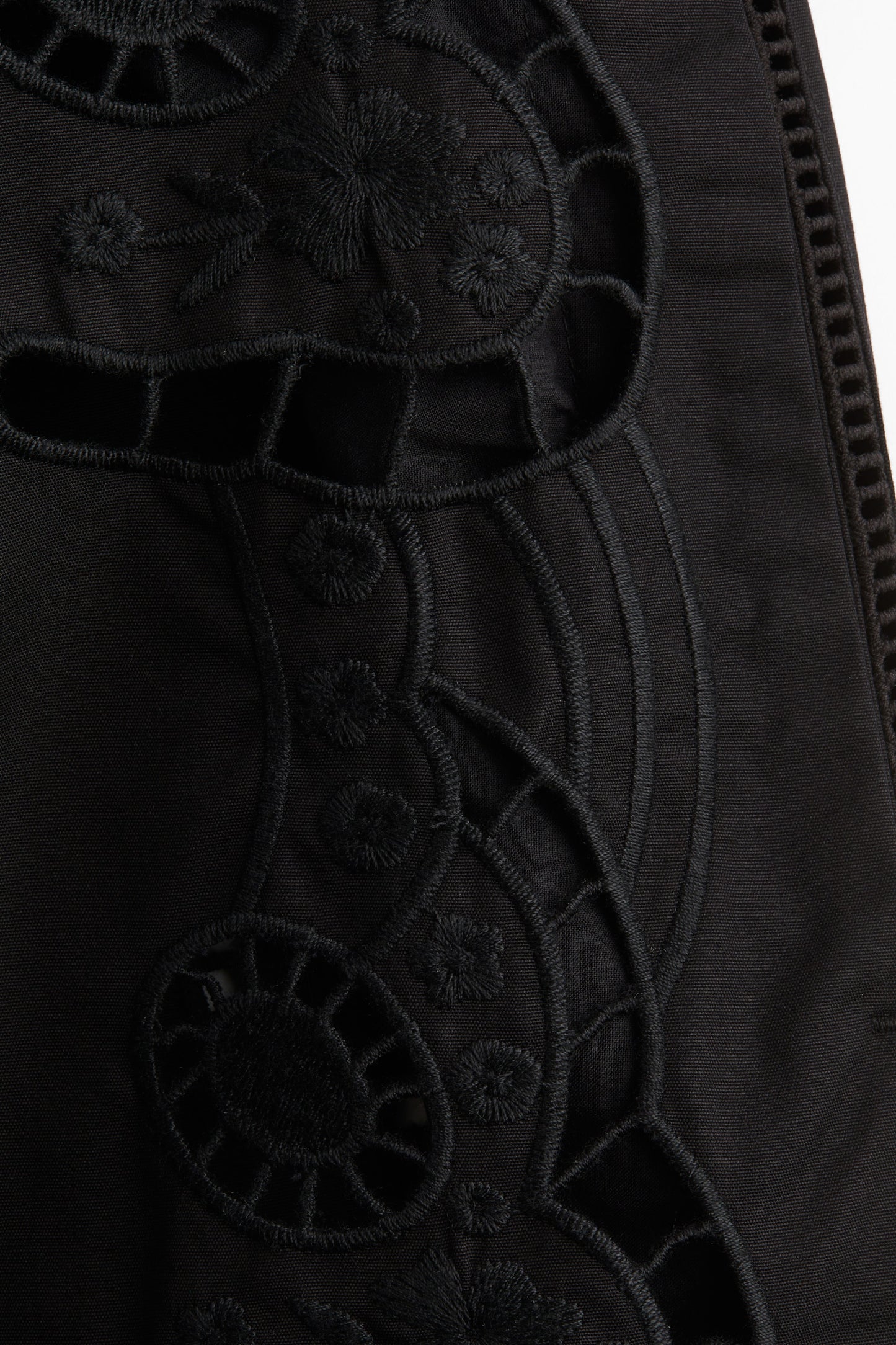 Broderie anglaise trousers