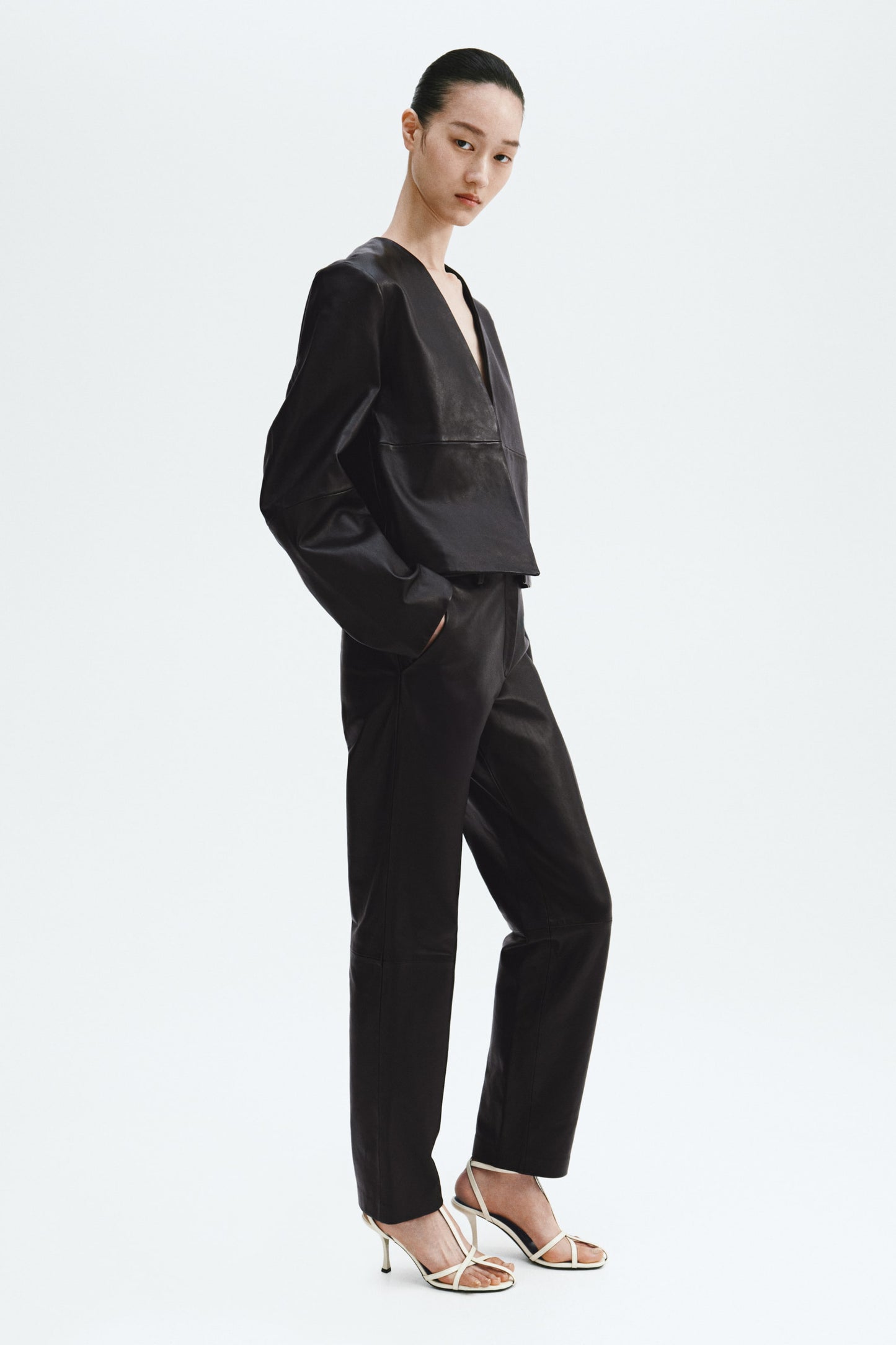 Leather trousers