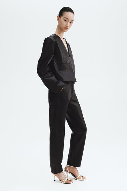 Leather trousers