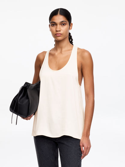 Sporty Satin Top