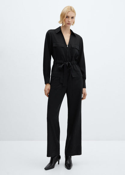 Jumpsuit with zip