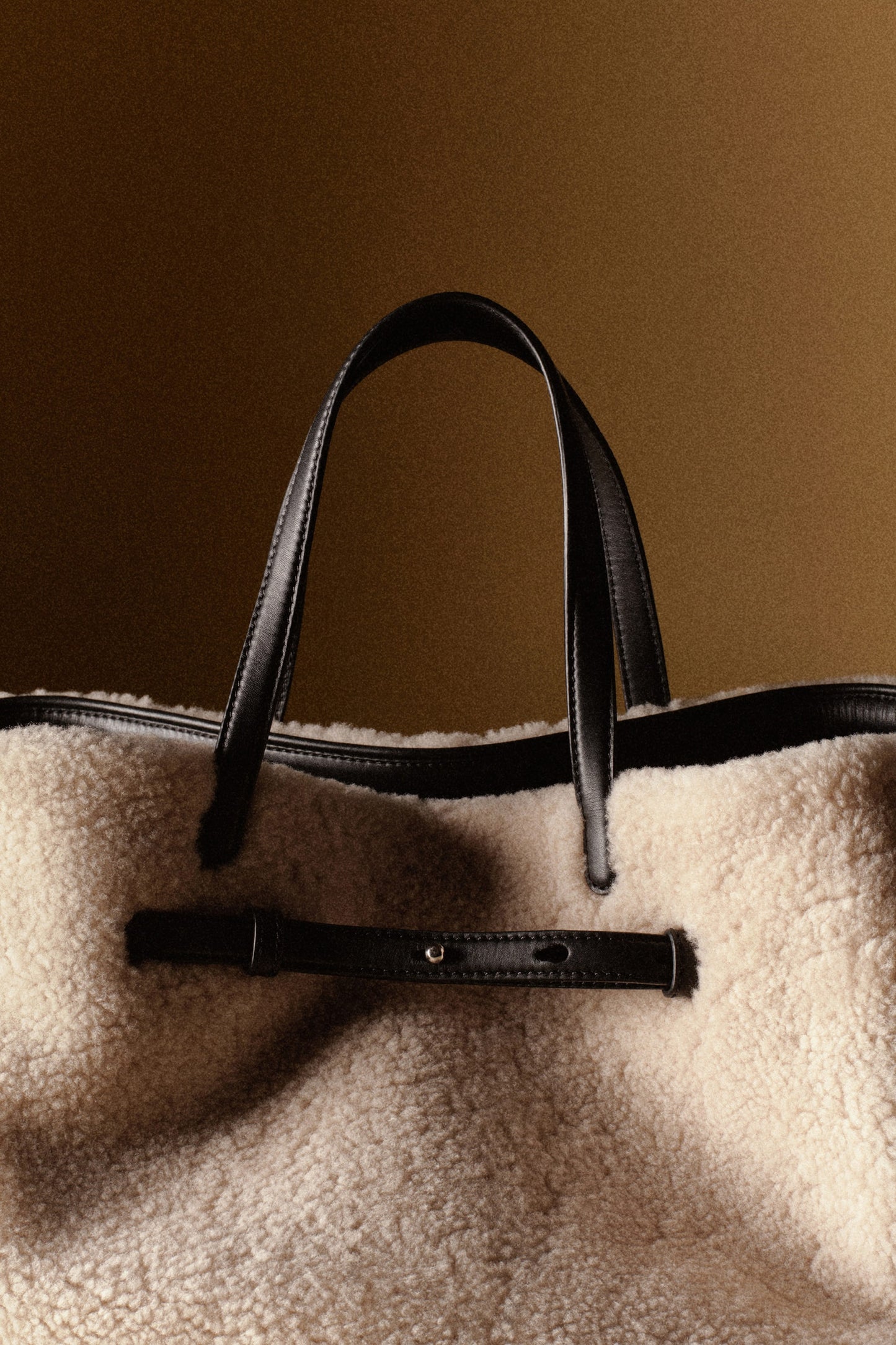 Chalet Shearling Tote Bag