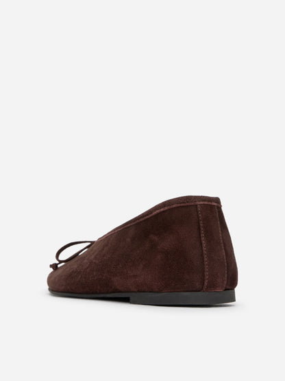 Suede Ballerina