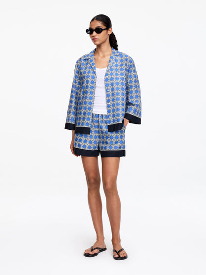 Lyocell Blend Shorts