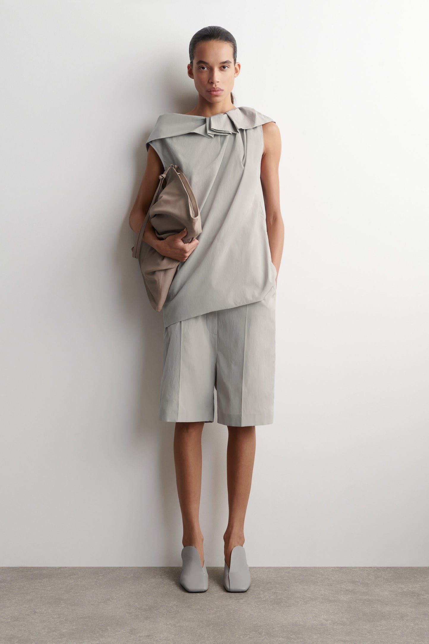 Oversized Draped Top