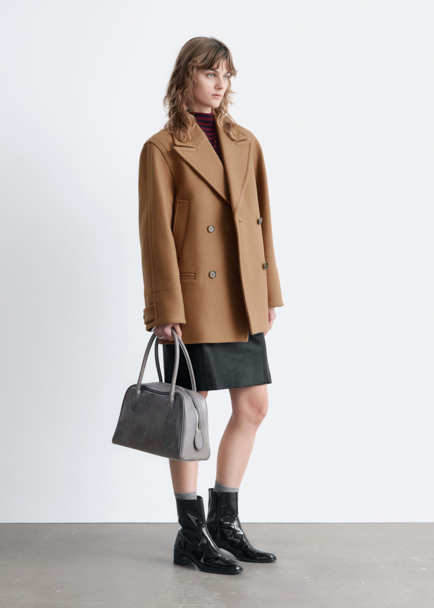 Tailored Wool Pea Coat