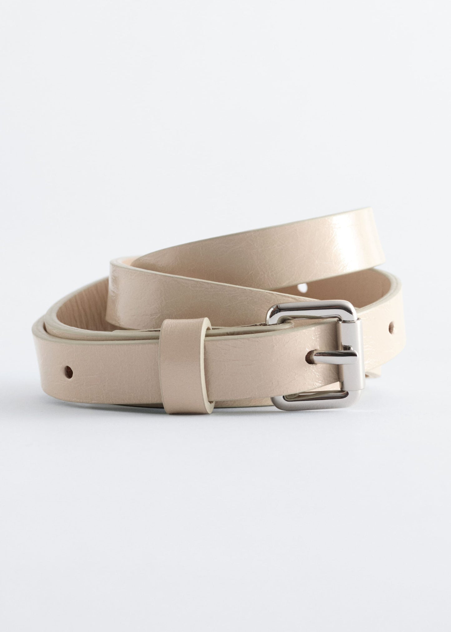 Slim Leather Belt