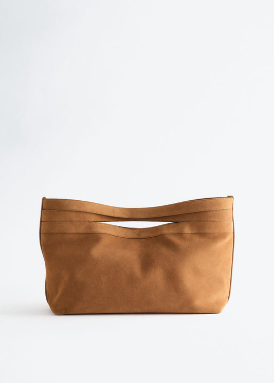 Suede Tote Bag